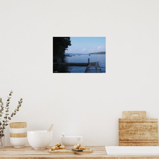 Lake Wallenpaupack: Docks Poster (Keuken)