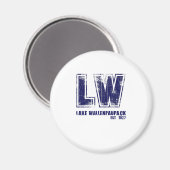 Lake Wallenpaupack est 1927 Magneet (Voorkant / Achterkant)