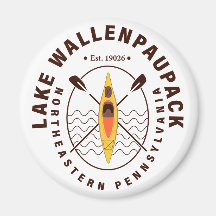 Lake Wallenpaupack Pennsylvania Kajakken Vist