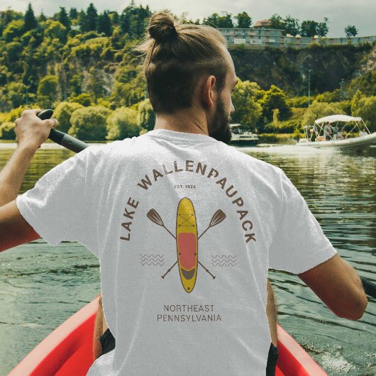 Lake Wallenpaupack Pennsylvania Paddle Boarding T-shirt
