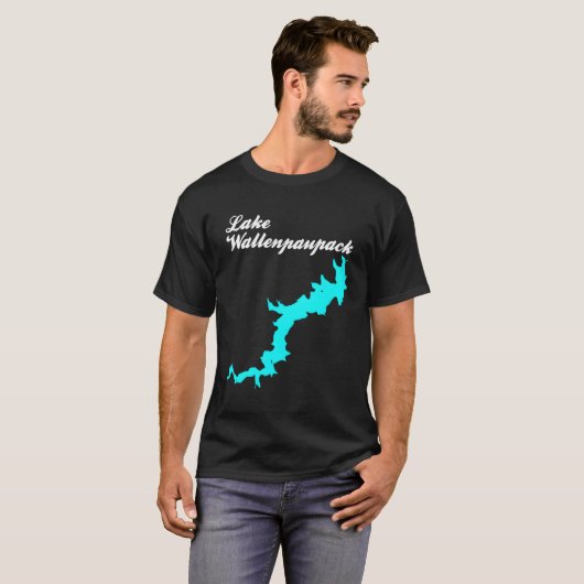 Lake Wallenpaupack Pennsylvania T-shirt (Voorkant volledig)