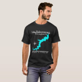 Lake Wallenpaupack Pennsylvania T-shirt (Voorkant volledig)