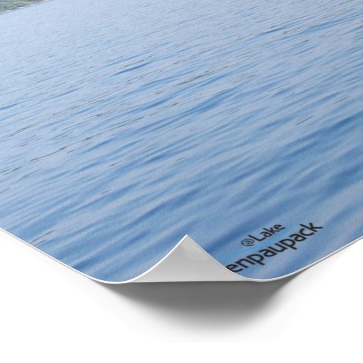 Lake Wallenpaupack Poster (Hoek)