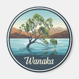 Lake Wanaka Tree Nieuw-Zeeland reizen Magneet