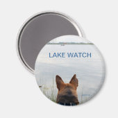 LAKE WATCH DOG MAGNEET (Voorkant / Achterkant)