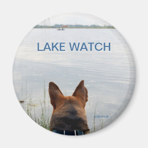 LAKE WATCH DOG MAGNEET