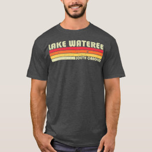 LAKE WATEREE SOUTH CAROLINA Funny Vissen Summer T-shirt