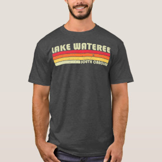 LAKE WATEREE SOUTH CAROLINA Funny Vissen Summer T-shirt