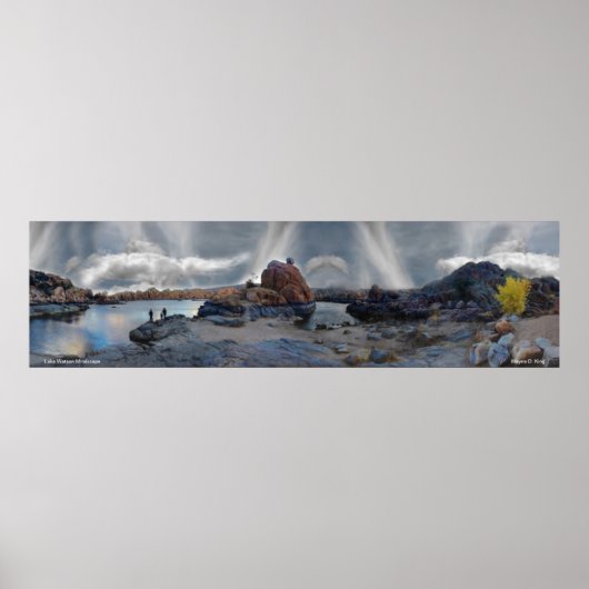 Lake Watson Mindscape, Prescott Arizona Poster (Voorkant)