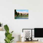 Lake Wawasee, Indiana South Shore Inn Poster (Thuiskantoor)