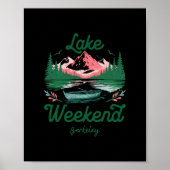 Lake Weekend Vacation Trip Berkeley California  Poster (Voorkant)