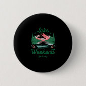 Lake Weekend Vacation Trip Berkeley California  Ronde Button 5,7 Cm (Voorkant)