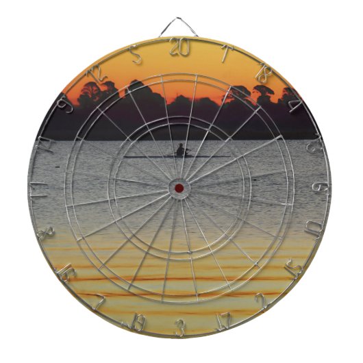Lake Wendouree Calm Before Nightfall Dartbord (Voorkant)