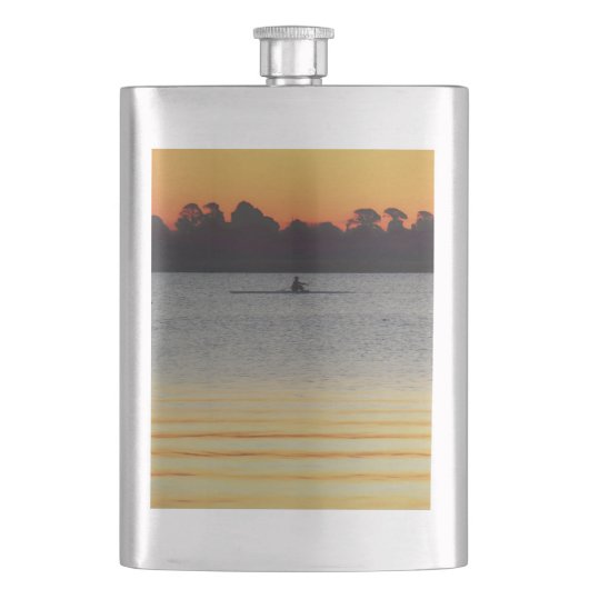 Lake Wendouree Calm Before Nightfall Flacon (Voorkant)