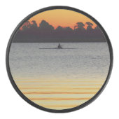 Lake Wendouree Calm Before Nightfall Hockey Puck (Voorkant)