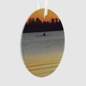 Lake Wendouree Calm Before Nightfall Ornament (voorkant)