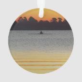 Lake Wendouree Calm Before Nightfall Ornament (achterkant)