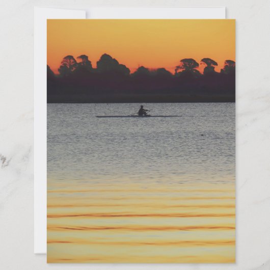 Lake Wendouree Calm Before Nightfall Paper Sheets (Voorkant)