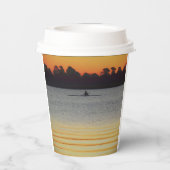 Lake Wendouree Calm Before Nightfall Papieren Bekers (Achterkant)