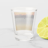 Lake Wendouree Calm Before Nightfall Shot Glas (Achterkant)