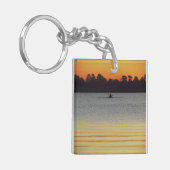 Lake Wendouree Calm Before Nightfall Sleutelhanger (Voorkant Links)