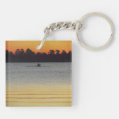 Lake Wendouree Calm Before Nightfall Sleutelhanger (Achterkant)