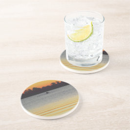 Lake Wendouree Calm Before Nightfall Zandsteen Onderzetter