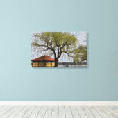 Lake Wendouree Pavilion Ballarat Canvas Afdruk (Insitu (Houten vloer))