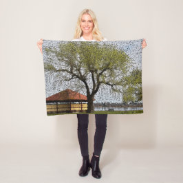 Lake Wendouree Pavilion Ballarat Fleece Deken