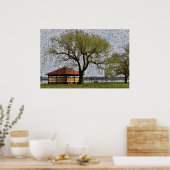 Lake Wendouree Pavilion Ballarat Poster (Keuken)