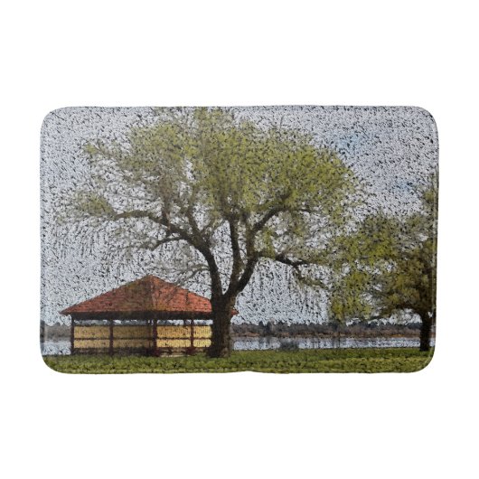 Lake Wendouree Pavilion Bath Mat (Voorkant)
