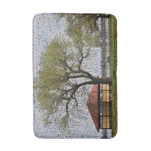 Lake Wendouree Pavilion Bath Mat (Voorkant Verticaal)