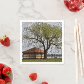 Lake Wendouree Pavilion Paper Napkins Servet (Insitu)