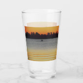 Lake Wendouree Rust Voor de Nacht Glas (Achterkant)