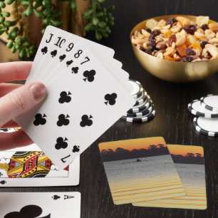 Lake Wendouree Rust Voor de Nacht Pokerkaarten