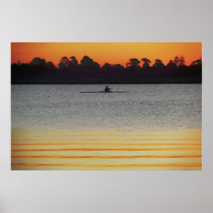 Lake Wendouree Rust Voor de Nacht Poster