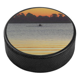 Lake Wendouree Rustig Voor de Nacht Hockey Puck