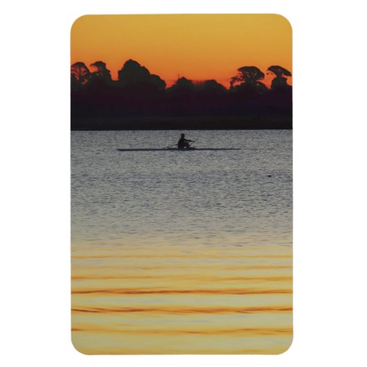 Lake Wendouree Rustig Voor de Nacht Magneet (Verticaal)