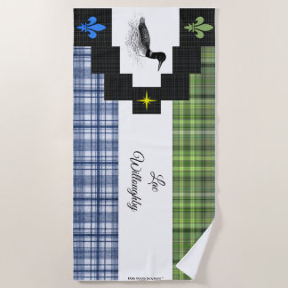 Lake Willoughby Beach Towel Strandlaken
