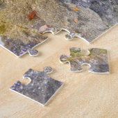 Lake Willoughby Roadside Waterfall, Vermont Legpuzzel (Zijkant)