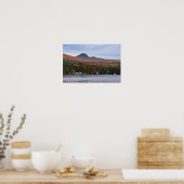 Lake Willoughby, Vermont, in de herfst Poster (Keuken)