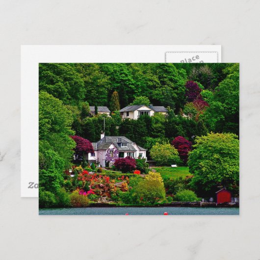 Lake Windermere England Briefkaart (Voorkant / Achterkant)