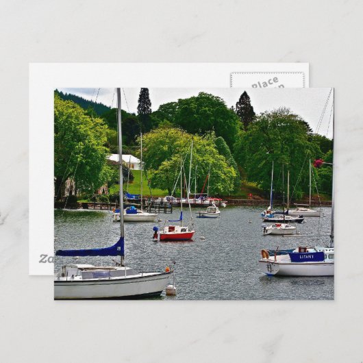 Lake Windermere England Briefkaart (Voorkant / Achterkant)