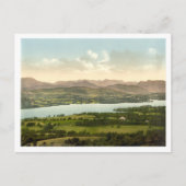 Lake Windermere I, Lake District, Cumbria, Engelan Briefkaart (Voorkant)