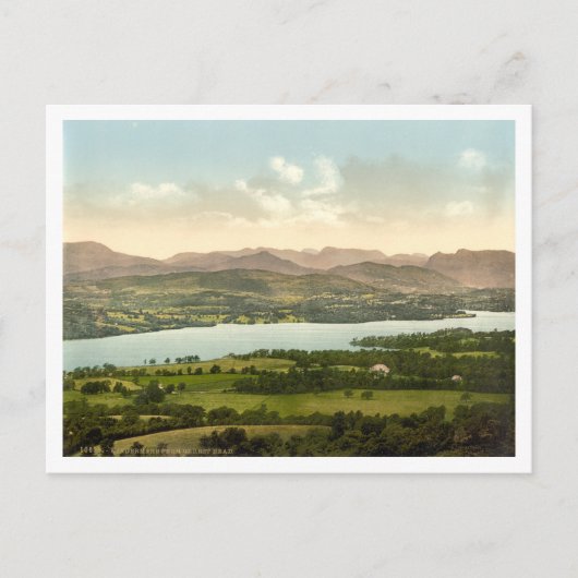 Lake Windermere I, Lake District, Cumbria, Engelan Briefkaart (Voorkant)