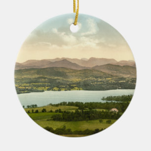 Lake Windermere I, Lake District, Cumbria, Engelan Keramisch Ornament
