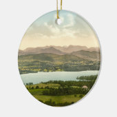 Lake Windermere I, Lake District, Cumbria, Engelan Keramisch Ornament (Links)
