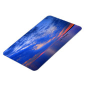 Lake Winnipeg, schilderachtig avondfoto Magneet (Linkerzijde)