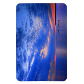 Lake Winnipeg, schilderachtig avondfoto Magneet (Verticaal)