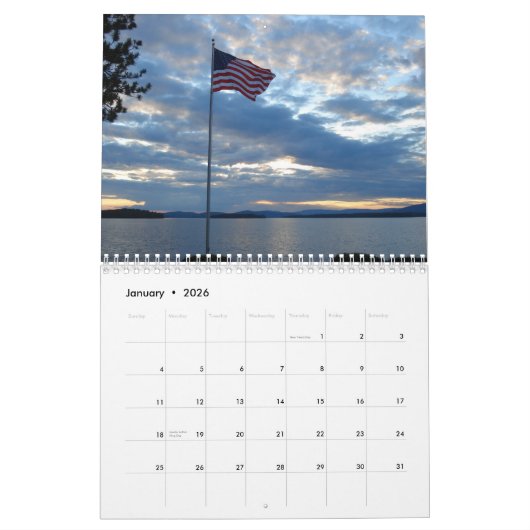 Lake Winnipesaukee, 2009 Kalender (Jan 2026)